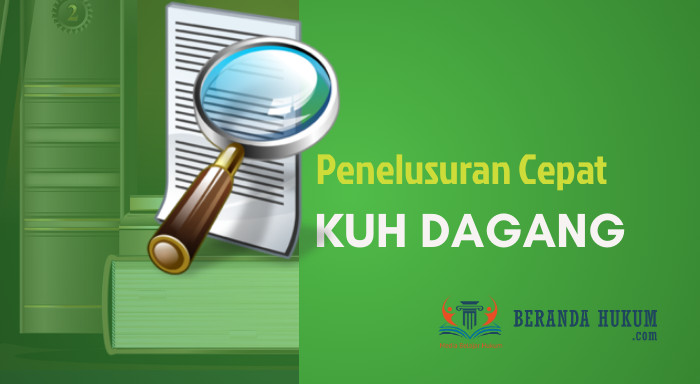 Daftar Isi KUH Dagang